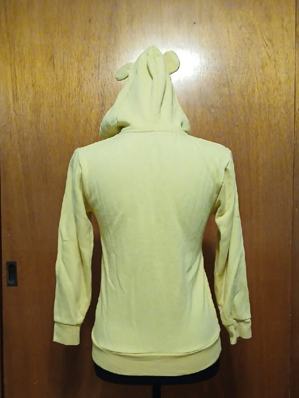 Disney Winnie the Pooh Yellow Hooded Zip-Up Jacket